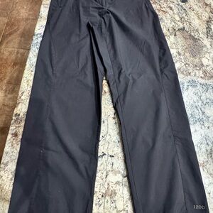 Izod women’s black rain pants
